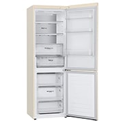 LG Холодильник LG GC-B459SESM | 374 л | DoorCooling⁺ | Складная полка | LG ThinQ | Metal Fresh | Бежевый, Right view, GC-B459SESM, thumbnail 13