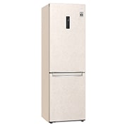 LG Холодильник LG GC-B459SESM | 374 л | DoorCooling⁺ | Складная полка | LG ThinQ | Metal Fresh | Бежевый, Back view, GC-B459SESM, thumbnail 15