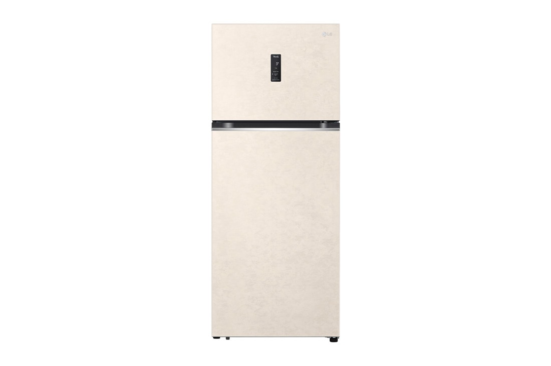 LG Холодильник GN-B392SEBB | 423л | DoorCooling+ | Гигиенический фильтр Hygiene Fresh | Умный инверторный компрессор, Вид спереди , GN-B392SEBB