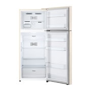 LG Холодильник GN-B392SEBB | 423л | DoorCooling+ | Гигиенический фильтр Hygiene Fresh | Умный инверторный компрессор, Открытый ракурс (с продуктами внутри), GN-B392SEBB, thumbnail 2