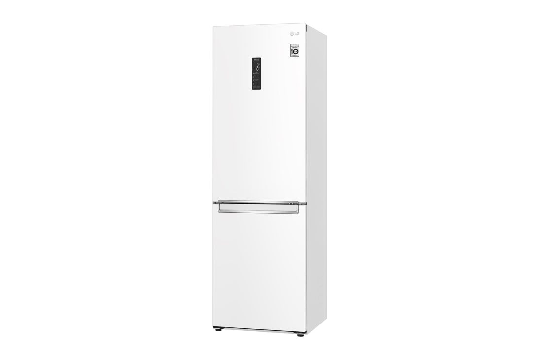 LG Холодильник LG GC-B459SQSM | 374 л | DoorCooling⁺ | Складная полка | LG ThinQ | Metal Fresh | Белый, LG Холодильник LG GC-B459SQSM | 374 л | DoorCooling⁺ | Складная полка | LG ThinQ | Metal Fresh | Белый, bottom Detail view, GC-B459SQSM, thumbnail 16, GC-B459SQSM, thumbnail 16
