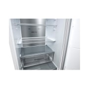 LG Холодильник LG GC-B459SQSM | 374 л | DoorCooling⁺ | Складная полка | LG ThinQ | Metal Fresh | Белый, LG Холодильник LG GC-B459SQSM | 374 л | DoorCooling⁺ | Складная полка | LG ThinQ | Metal Fresh | Белый, bottom Detail view, GC-B459SQSM, thumbnail 9, GC-B459SQSM, thumbnail 9