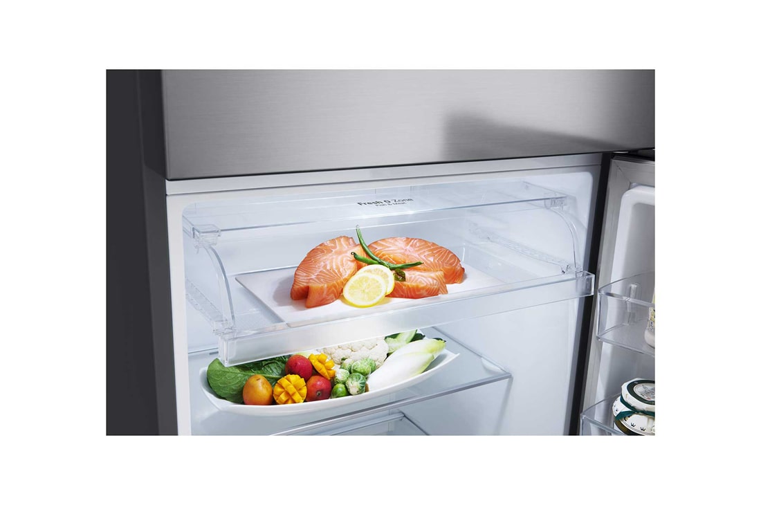 LG Холодильник GN-B392SMBB | 423л | DoorCooling+ | Гигиенический фильтр Hygiene Fresh | Умный инверторный компрессор |Серебристый, Ящик Fresh 0 zone, GN-B392SMBB, thumbnail 8