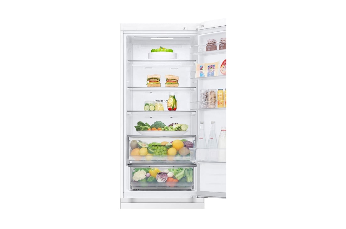 LG Холодильник GC-B509FQQW | Объем 422л | DoorCooling+ | Total No Frost | Белый | Складная полка, frezzer, GC-B509FQQW, thumbnail 7