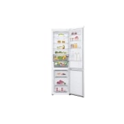 LG Холодильник GC-B509FQQW | Объем 422л | DoorCooling+ | Total No Frost | Белый | Складная полка, front open with food, GC-B509FQQW, thumbnail 3
