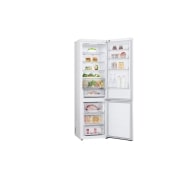 LG Холодильник GC-B509FQQW | Объем 422л | DoorCooling+ | Total No Frost | Белый | Складная полка, left open with food, GC-B509FQQW, thumbnail 5