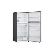 LG Холодильник LG GR-B922FMBM | 612л | DoorCоoling+ | Серебристый, Холодильник GR-B922FMBM полуразворот влево, двери открыты, пустые полки , GR-B922FMBM, thumbnail 8