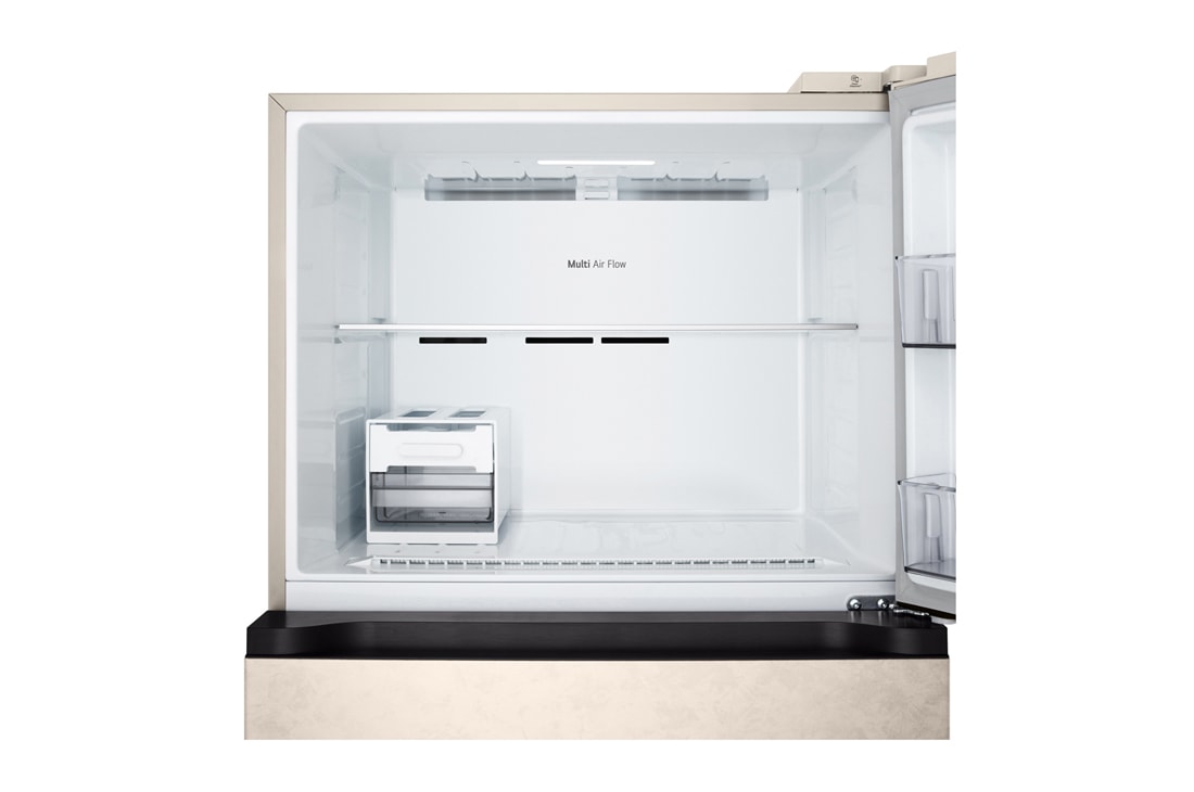 LG Холодильник LG GR-B922FEBM | 612л | DoorCоoling+ | Бежевый, Холодильник GR-B922FEBM морозильная камера вид спереди, GR-B922FEBM, thumbnail 14