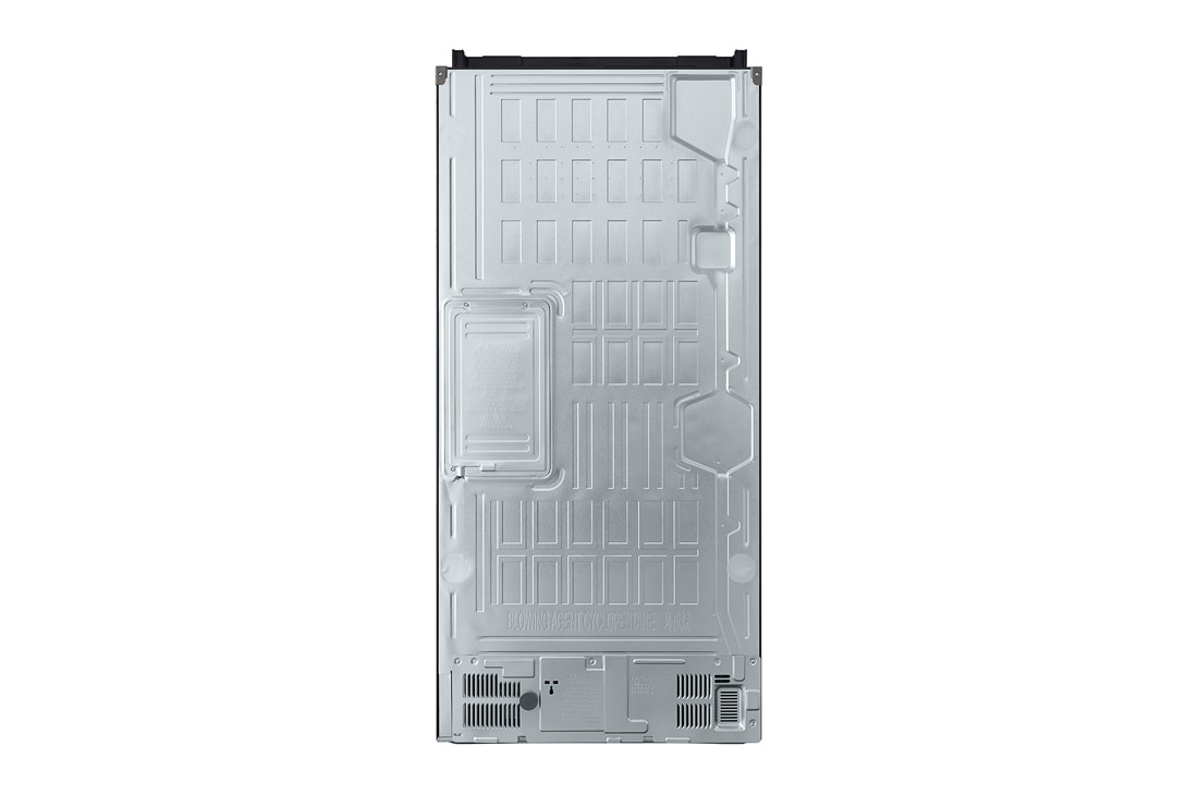 LG Холодильник LG GC-V22FHBBM | Многодверный | Объем 575 л | InstaView | Черный, top view without food, GC-V22FHBBM, thumbnail 5