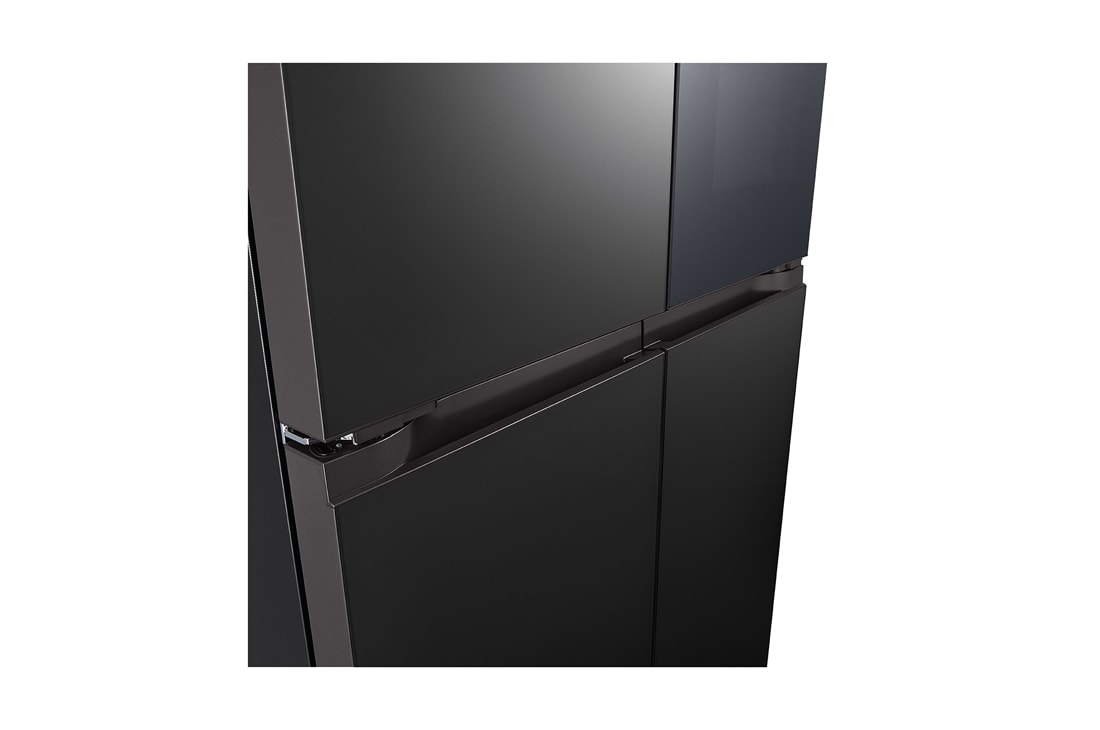 LG Холодильник LG GC-V22FHBBM | Многодверный | Объем 575 л | InstaView | Черный, right view, GC-V22FHBBM, thumbnail 15
