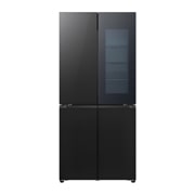 LG Холодильник LG GC-V22FHBBM | Многодверный | Объем 575 л | InstaView | Черный, Front view, GC-V22FHBBM, thumbnail 1