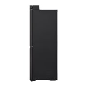 LG Холодильник LG GC-V22FHBBM | Многодверный | Объем 575 л | InstaView | Черный, one door open with food, GC-V22FHBBM, thumbnail 4