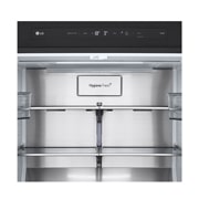 LG Холодильник LG GC-V22FHBBM | Многодверный | Объем 575 л | InstaView | Черный, freezer view without food, GC-V22FHBBM, thumbnail 11