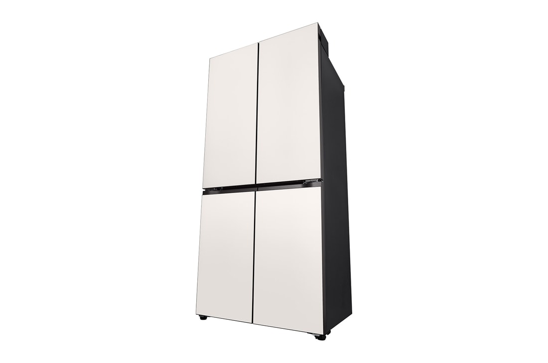 LG Холодильник LG GC-B22FHEGM | Многодверный | Объем 571 л | Закаленное стекло | Бежевый, left view, GC-B22FHEGM, thumbnail 16