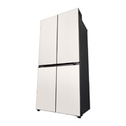 LG Холодильник LG GC-B22FHEGM | Многодверный | Объем 571 л | Закаленное стекло | Бежевый, left view, GC-B22FHEGM, thumbnail 16