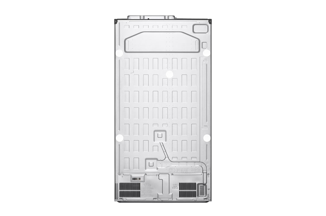 LG Холодильник LG GC-B257KBHW | C боковой морозильной камерой | Объем 703 л | Черный, freezer view with food, GC-B257KBHW, thumbnail 12