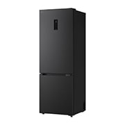 LG Холодильник LG GC-B640FTKM | C нижней морозильной камерой | Объем 513 л | Черный, Холодильник GC-B640FTKM вид полуразворот вправо, двери закрыты , GC-B640FTKM, thumbnail 2