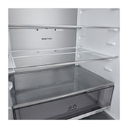 LG Холодильник LG GC-B640FTKM | C нижней морозильной камерой | Объем 513 л | Черный, Холодильник GC-B640FTKM складная полка разложенная, GC-B640FTKM, thumbnail 14