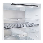 LG Холодильник LG GC-B640FEKM | C нижней морозильной камерой | Объем 513 л | Бежевый, Холодильник GC-B640FEKM верхняя часть камеры, заполненная, GC-B640FEKM, thumbnail 10
