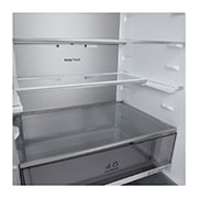 LG Холодильник LG GC-B640FMKM | C нижней морозильной камерой | Объем 513 л | Серебристый, Холодильник GC-B640FMKM складная полка сложенная, GC-B640FMKM, thumbnail 15