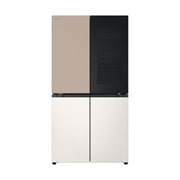 LG  Холодильник LG GC-V24FGGHB | Многодверный | Объем 721 л | Глиняно-коричневый - бежевый, Холодильник LG GC-V24FGGHB | C боковой морозильной камерой | Объем 721 л | Серебристый, GC-V24FGGHB, thumbnail 1