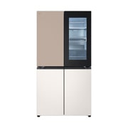 LG  Холодильник LG GC-V24FGGHB | Многодверный | Объем 721 л | Глиняно-коричневый - бежевый, Холодильник GC-V24FGGHB InstaView, GC-V24FGGHB, thumbnail 5