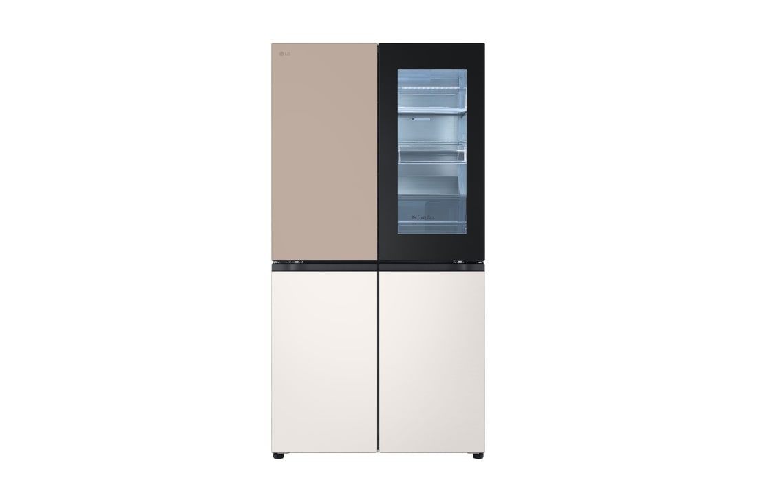 LG  Холодильник LG GC-V24FGGHB | Многодверный | Объем 721 л | Глиняно-коричневый - бежевый, Холодильник GC-V24FGGHB InstaView, GC-V24FGGHB, thumbnail 5