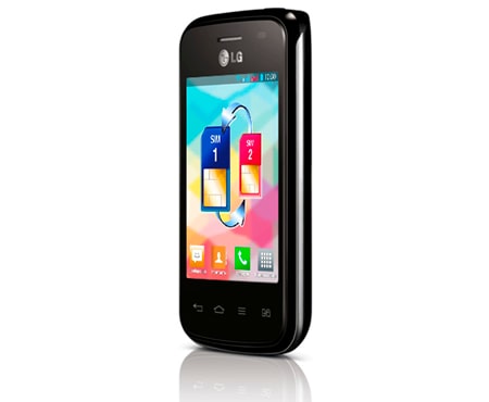 LG Компактный смартфон с 2 sim-картами, E420, thumbnail 2