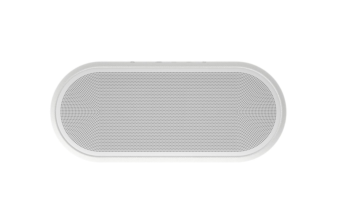 LG Саундбар LG QP5W, A side view of a soundbar and subwoofer placed on a wooden cabinet in a cozy bedroom, QP5W, thumbnail 4