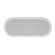 LG Саундбар LG QP5W, A side view of a soundbar and subwoofer placed on a wooden cabinet in a cozy bedroom, QP5W, thumbnail 4