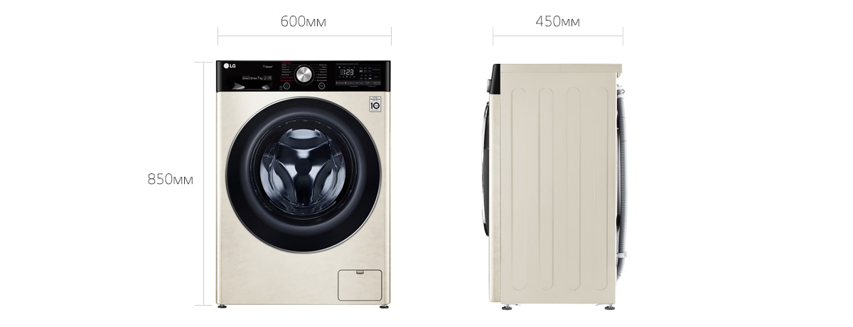 Узкая стиральная машина lg ai dd f2v5hs9b