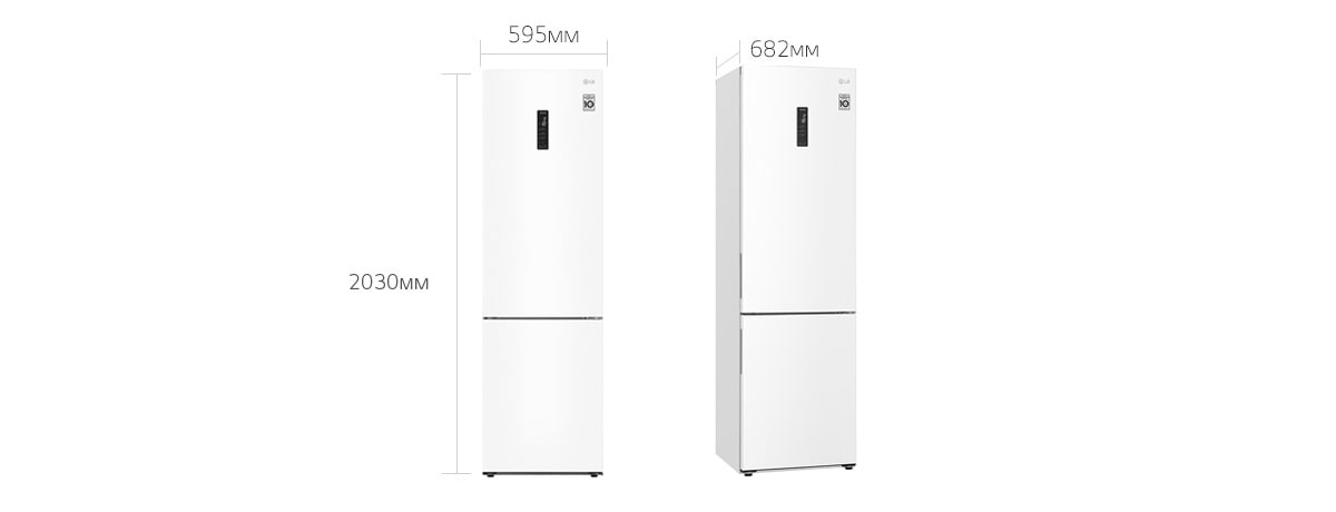 Холодильник LG GA-B509CVQM с технологией DoorCooling | LG RU