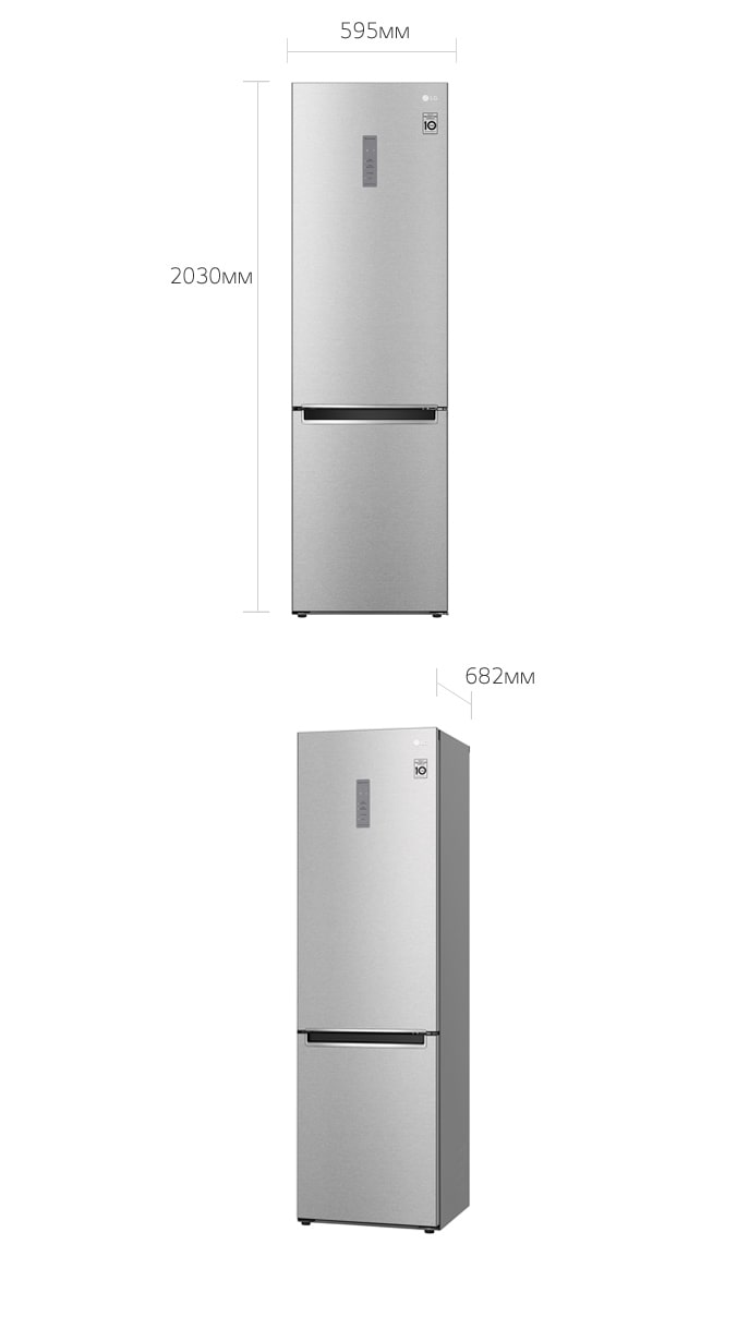 Холодильник LG GA-B509MAWL - купить, цены, отзывы | LG RU
