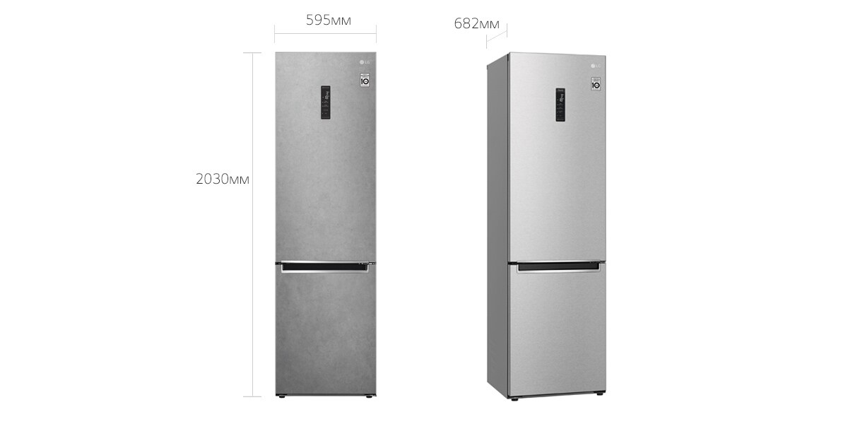 Холодильник LG GA-B509MCUM - купить, цены, отзывы | LG RU
