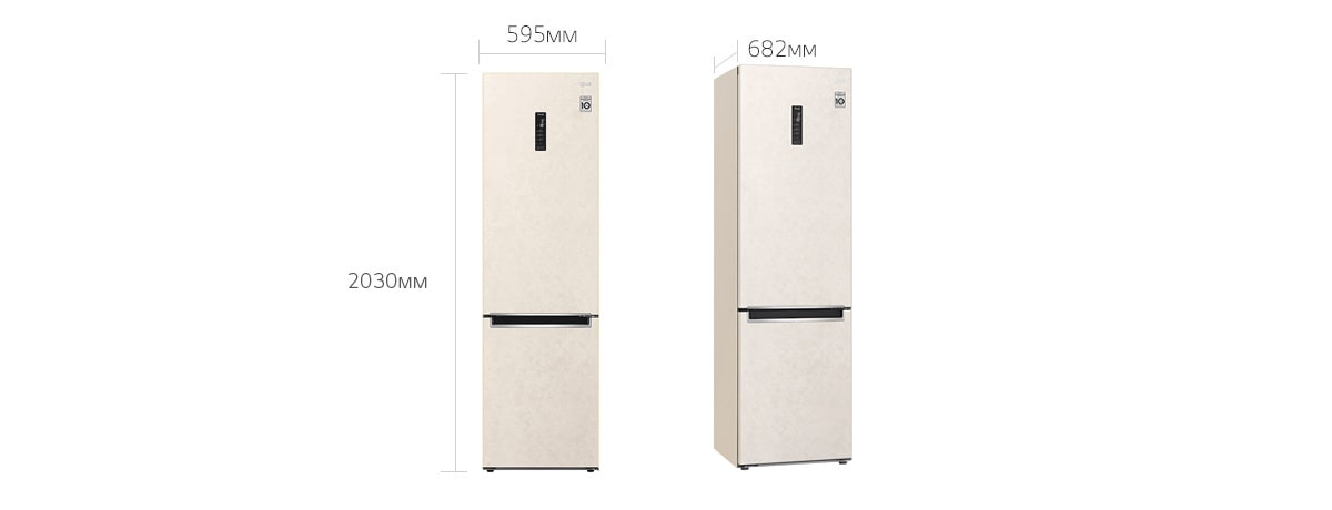 Холодильник LG GA-B509MEQM с технологией DoorCooling | LG RU
