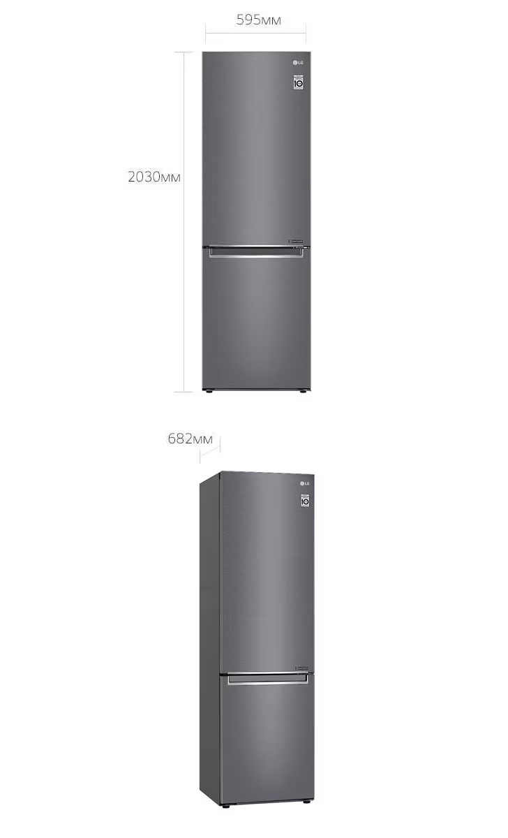 Холодильник LG GC-B509SLCL с технологией DoorCooling | LG RU