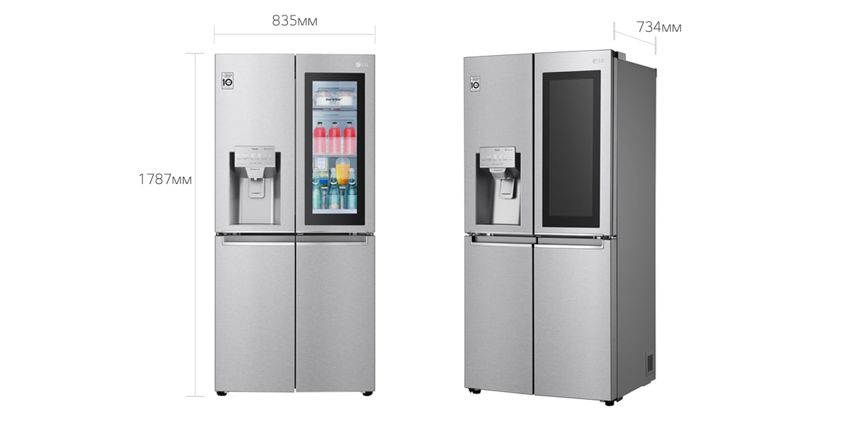 Холодильник LG GC-X22FTALL - купить, цены, отзывы | LG RU