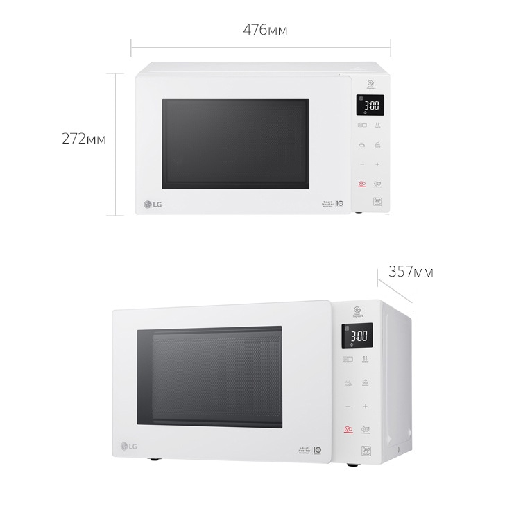 Микроволновая печь LG-MW23R35GIH - купить, цены | LG RU