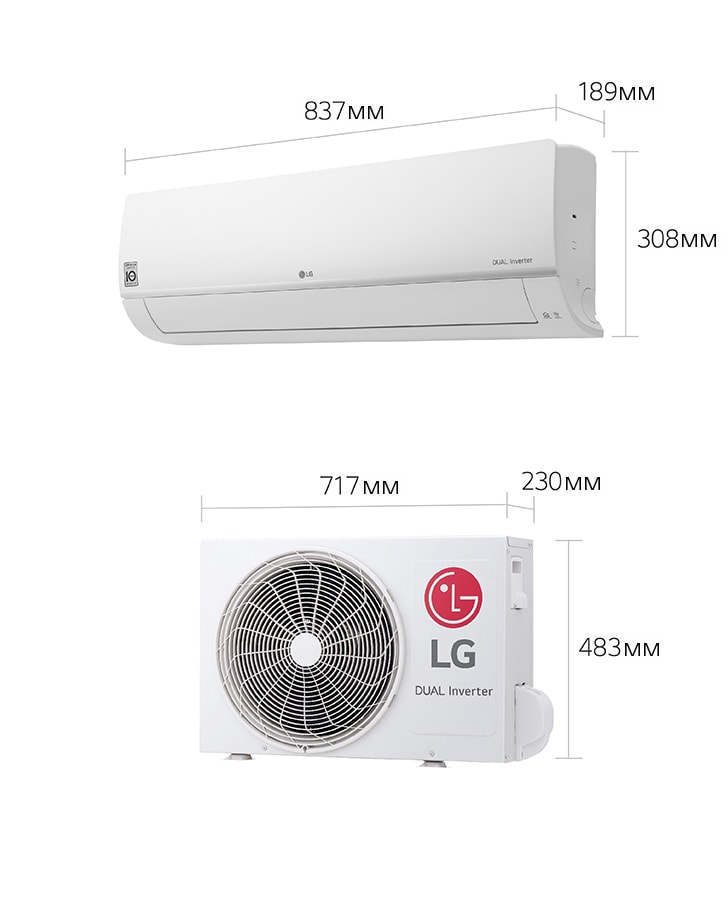 Кондиционер LG PC09SQ - купить, цены, отзывы | LG RU
