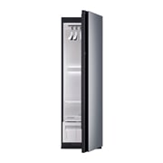 LG Паровой шкаф LG Styler SC5GMR80H | 5 вещей | Ручной отпариватель, Паровой шкаф LG Styler SC5GMR80H с приоткрытой дверью, SC5GMR80H, thumbnail 4