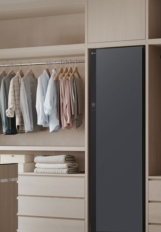 LG Styler в гардеробной.
