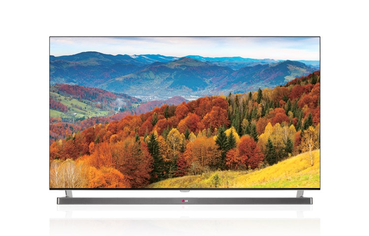 LG Принимает цифровой сигнал DVB-T2, работает со спутниковой антенной без приставки. В комплекте пульт Magic Remote. , 49LB870V, thumbnail 1