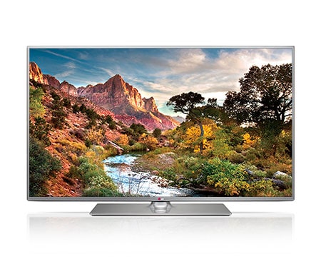 LG Принимает цифровой сигнал DVB-T2, может работать со спутниковой антенной без приставки, 50LB650V