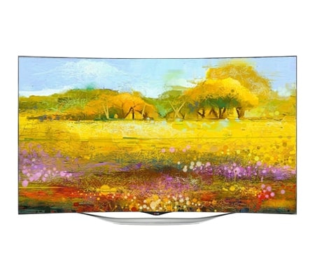 LG Уникальное сочетание передовых технологий. OLED-матрица дает точное ''живое'' изображение. Изогнутый экран усиливает эффект погружения. Потрясающее CINEMA 3D без мерцания. Оснащен функцией Smart TV+., 55EC930V, thumbnail 1