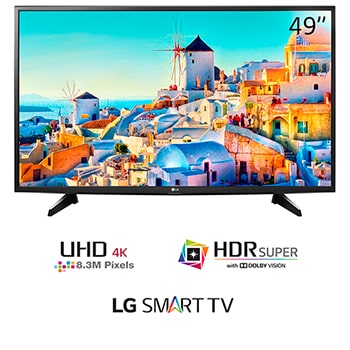 Телевизор LG 49UH610V1