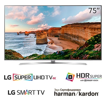 Телевизор LG 75UH780V1