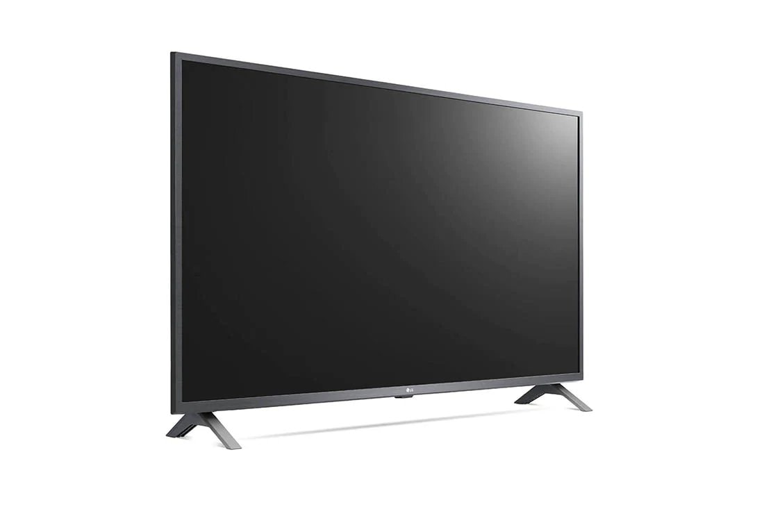 LG UN73 50'' 4K Smart UHD TV, вид сбоку под углом 60 градусов, 50UN73506LB, thumbnail 6