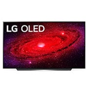 LG OLED телевизор 55'' LG OLED55CXRLA, вид спереди с изображением на экране, OLED55CXRLA, thumbnail 1