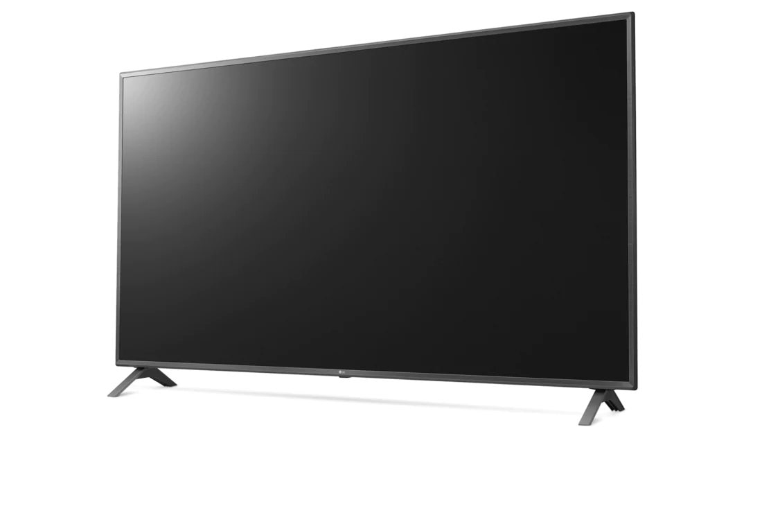 LG UN85 86'' 4K Smart UHD TV, вид сбоку под углом 30 градусов, 86UN85006LA, thumbnail 3