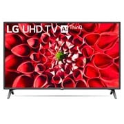 LG 4K Ultra HD телевизор LG 60'', вид спереди с изображением на экране, 60UN71006LB, thumbnail 1